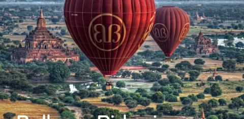 Ballooning in  Myanmar