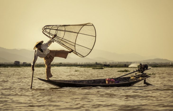 Inle-Lake-fisherman