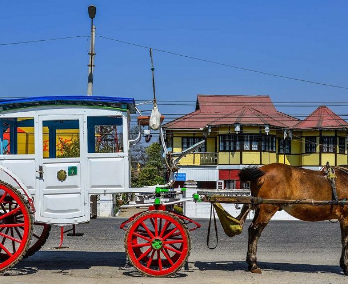 Pyin-Oo-Lwin-Horse Cart - Maymyo