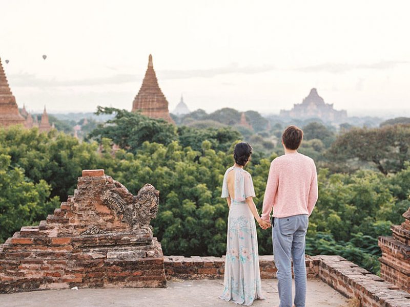 Honeymoon Trip - Myanmar -Bagan - Balloon